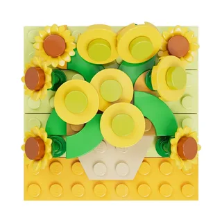 LEGO 6565145-1 Sunflowers — 58 pieces, LEGO Art theme