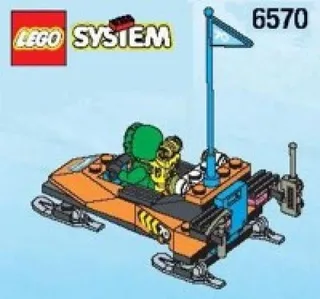 LEGO 6570-1 Snowmobile — 44 pieces, Town theme