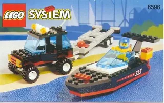 LEGO 6596-1 Wave Master — 134 pieces, Town theme