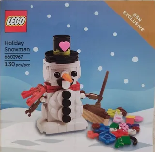 LEGO 6602967-1 Holiday Snowman — 130 pieces, Seasonal theme