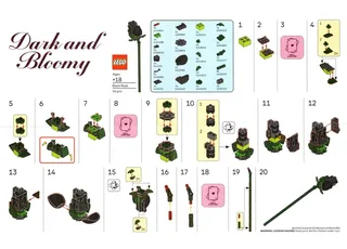 LEGO 6646739-1 Dark and Bloomy — 56 pieces, released 2026