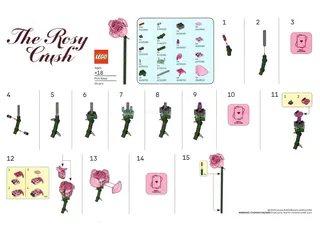 LEGO 6646741-1 The Rosy Crush — 56 pieces, released 2026