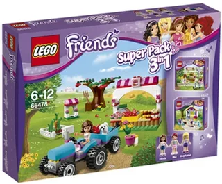 LEGO 66478-1 Friends Super Pack 3 in 1 — 193 pieces, Friends theme