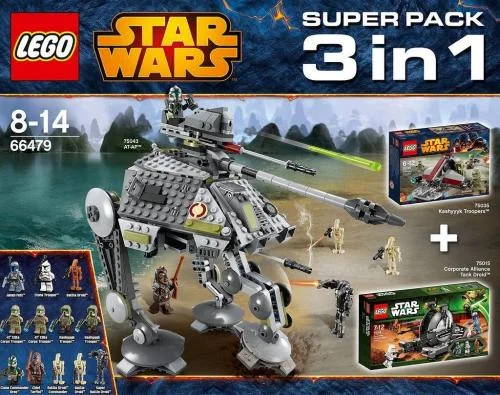 Super Pack 3 in 1 - LEGO Set 66479-1 - 2014