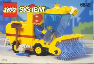 LEGO 6649-1 Street Sweeper — 63 pieces, Town theme