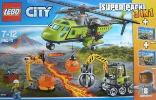 LEGO 66540-1 City Super Pack 3 in 1 — 330 pieces, released 2016