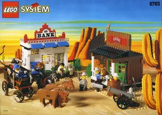 LEGO 6765-1 Gold City Junction — 352 pieces, Western theme