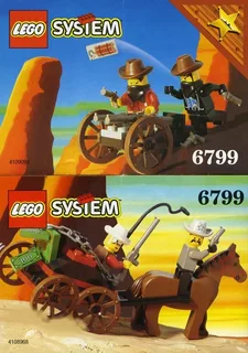 LEGO 6799-1 Showdown Canyon — 74 pieces, Western theme