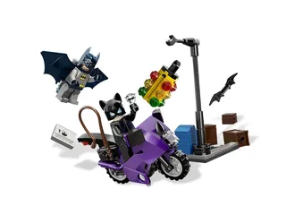 LEGO 6858-1 Catwoman Catcycle City Chase — 89 pieces, Super Heroes DC theme