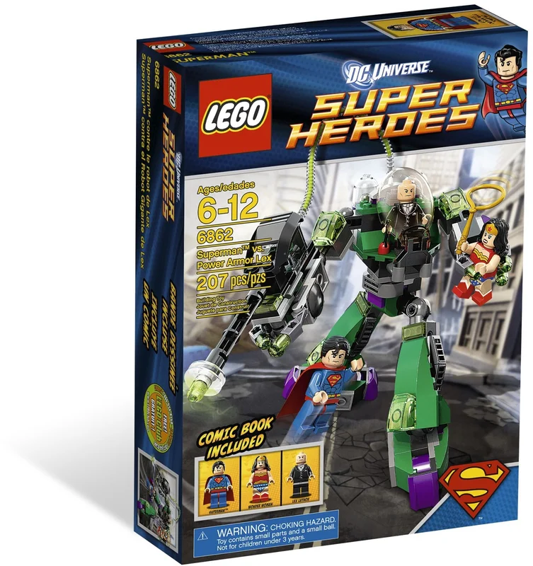 Superman vs Power Armor Lex - View 2
