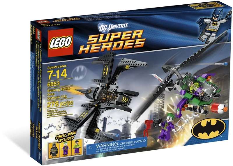 Batwing Battle Over Gotham City - View 2