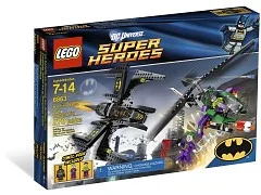 Batwing Battle Over Gotham City - View 2