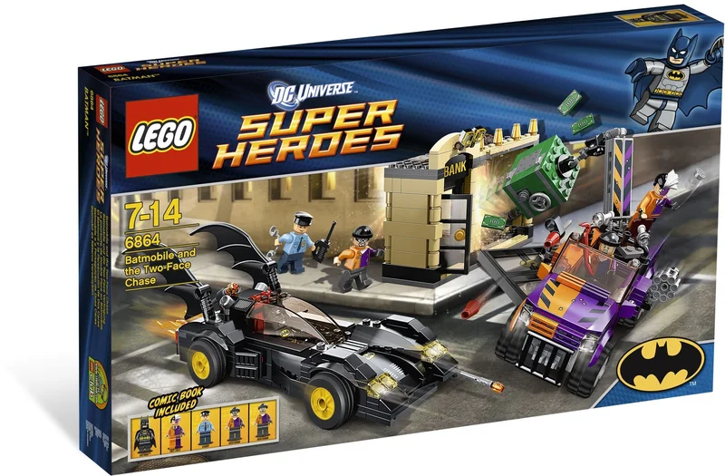 Batmobile and the Two-Face Chase - View 2