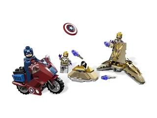 LEGO 6865-1 Captain America's Avenging Cycle — 72 pieces, Super Heroes Marvel theme