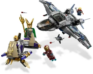 LEGO 6869-1 Quinjet Aerial Battle — 736 pieces, Super Heroes Marvel theme