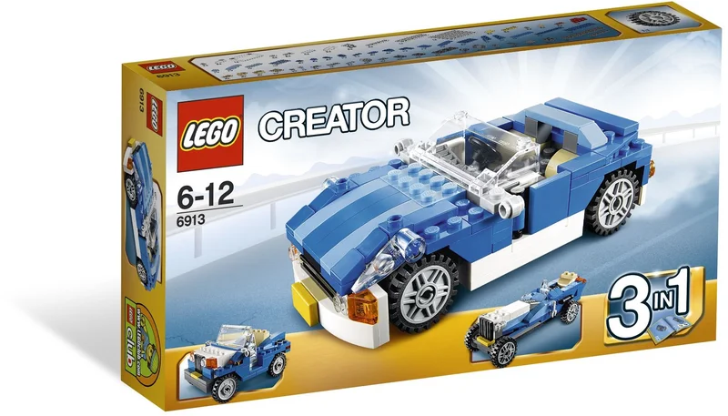 Blue Roadster - View 2