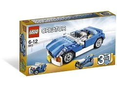 Blue Roadster - View 2