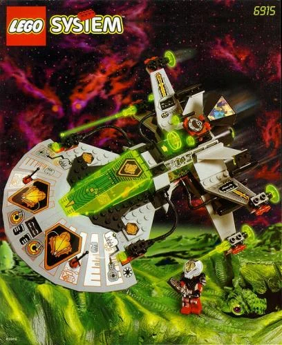 LEGO 6915-1 Warp Wing Fighter — 236 pieces, released 1997