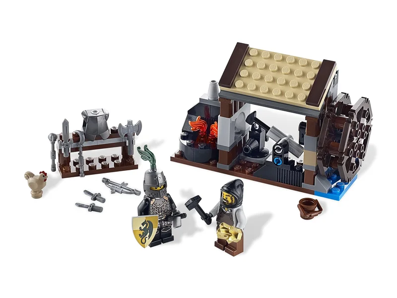 LEGO 6918-1 Blacksmith Attack — 110 pieces, Castle theme