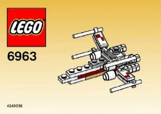 LEGO 6963-2 X-wing Fighter — 41 pieces, Star Wars theme