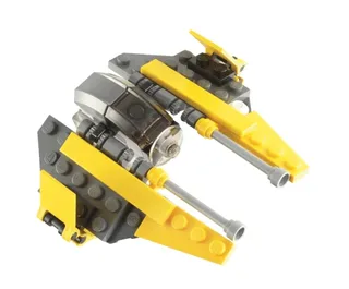 LEGO 6966-1 Jedi Starfighter - Mini — 38 pieces, Star Wars theme
