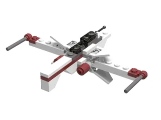 LEGO 6967-1 ARC-170 Starfighter - Mini — 42 pieces, Star Wars theme