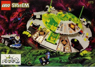 LEGO 6975-1 Alien Avenger — 371 pieces, released 1997