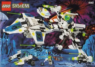 LEGO 6982-1 Explorien Starship — 663 pieces, released 1996