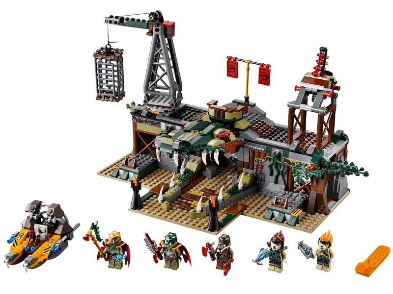 The Croc Swamp Hideout - LEGO Set 70014-1 - 2013
