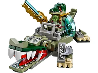 LEGO 70126-1 Crocodile Legend Beast — 122 pieces, Legends of Chima theme