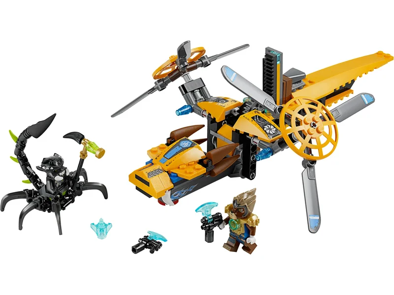 LEGO 70129-1 Lavertus' Twin Blade — 182 pieces, Legends of Chima theme