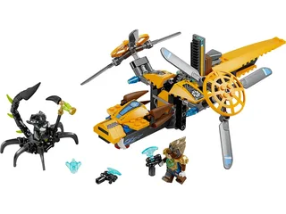 LEGO 70129-1 Lavertus' Twin Blade — 182 pieces, Legends of Chima theme