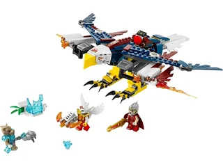LEGO 70142-1 Eris' Fire Eagle Flyer — 330 pieces, Legends of Chima theme