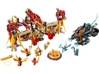 LEGO 70146-1 Flying Phoenix Fire Temple — 1301 pieces, Legends of Chima theme