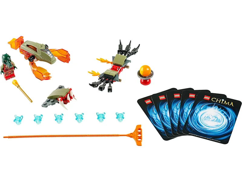 LEGO 70150-1 Flaming Claws — 74 pieces, Legends of Chima theme