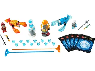 LEGO 70156-1 Fire vs. Ice — 102 pieces, Legends of Chima theme