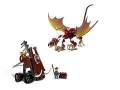Viking Catapult versus the Nidhogg Dragon - View 2