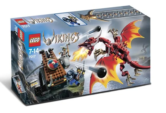 Viking Catapult versus the Nidhogg Dragon - View 3