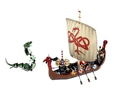Viking Ship challenges the Midgard Serpent - View 2