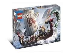 Viking Ship challenges the Midgard Serpent - View 3