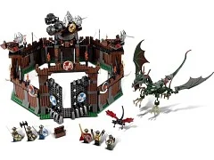 Viking Fortress against the Fafnir Dragon - View 2