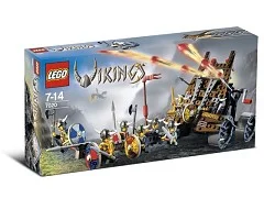 Army of Vikings with Heavy Artillery Wagon - View 3