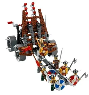 LEGO 7020-1 Army of Vikings with Heavy Artillery Wagon — 312 pieces, Vikings theme