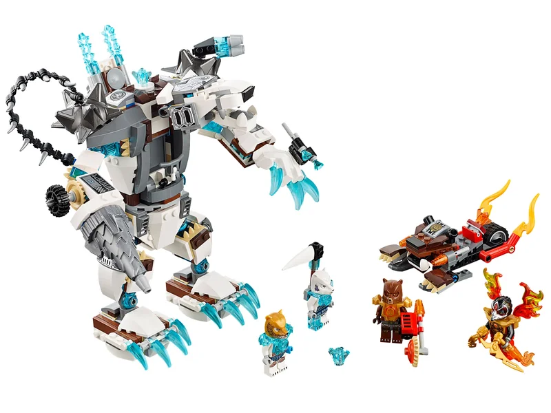 LEGO 70223-1 Icebite's Claw Driller — 629 pieces, Legends of Chima theme