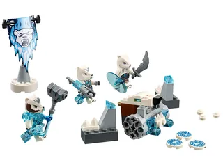LEGO 70230-1 Ice Bear Tribe Pack — 75 pieces, Legends of Chima theme