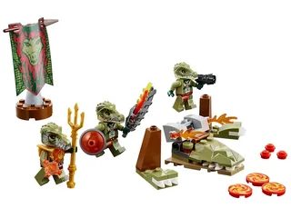 LEGO 70231-1 Crocodile Tribe Pack — 72 pieces, Legends of Chima theme