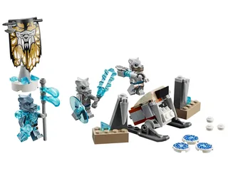 LEGO 70232-1 Sabre Tooth Tiger Pack — 74 pieces, Legends of Chima theme