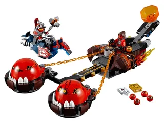 LEGO 70314-1 Beast Master's Chaos Chariot — 314 pieces, Nexo Knights theme