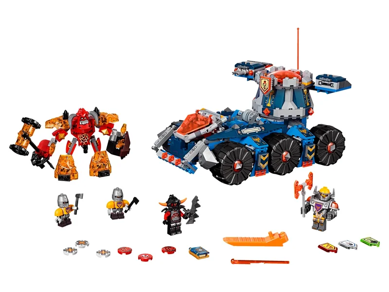 LEGO 70322-1 Axl's Tower Carrier — 670 pieces, Nexo Knights theme