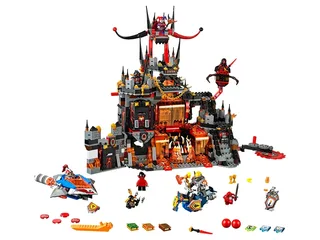 LEGO 70323-1 Jestro's Volcano Lair — 1186 pieces, released 2016